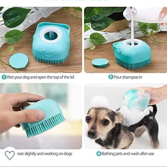 Pet Bathing Brush - Picture 4 of 8